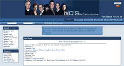 Desktop Screenshot of ncisfiction.com